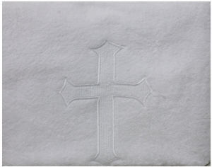 BAPTISM TOWEL (0565614) WHITE